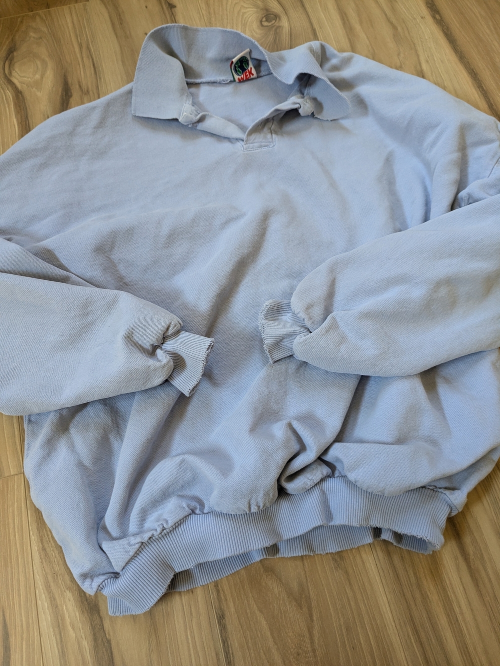 Vintage 1980'$ Light Blue Pullover Sweatshirt🗣️🩵